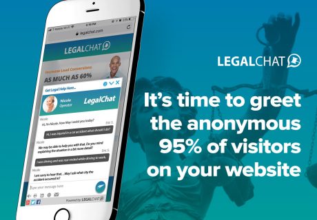 It's time to greet the anonymous 95% of visitors on your legal website.