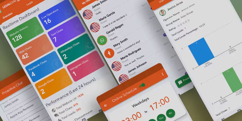 LegalChat is the best live chat option for law firm websites
