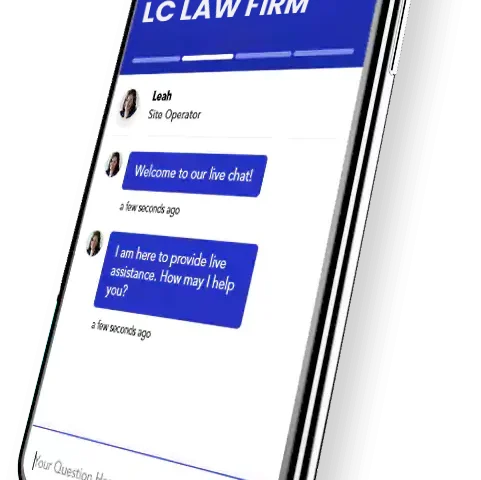 LegalChat mobile live chat